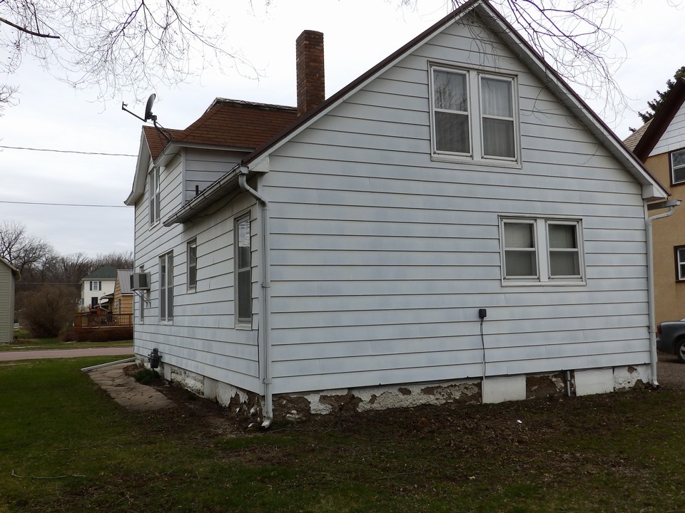 backyard of house