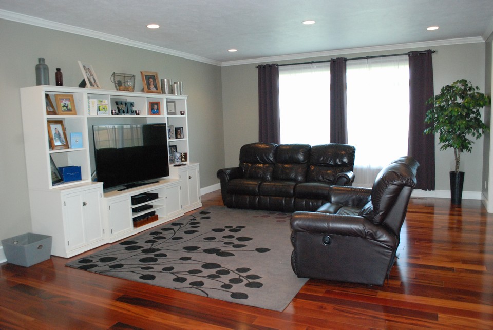 open living room area