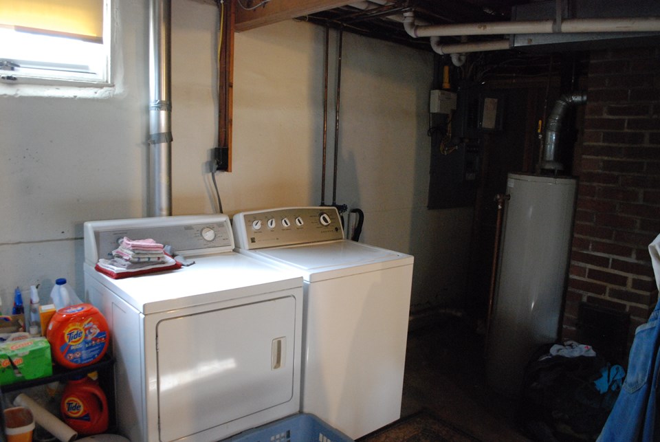 laundry area