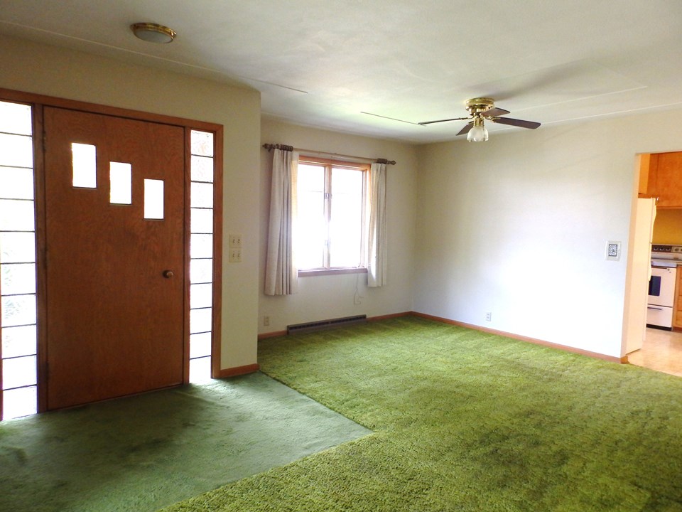 formal dining open to living room