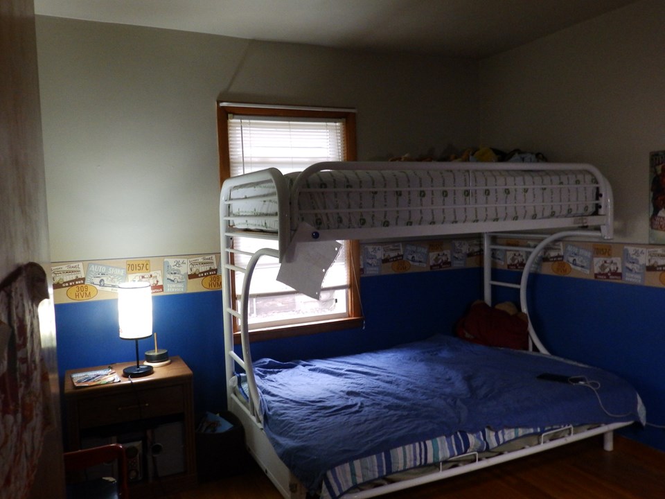 2 of 3 bedrooms