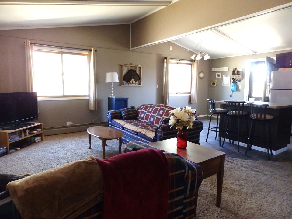 living room with open room concept...great space
