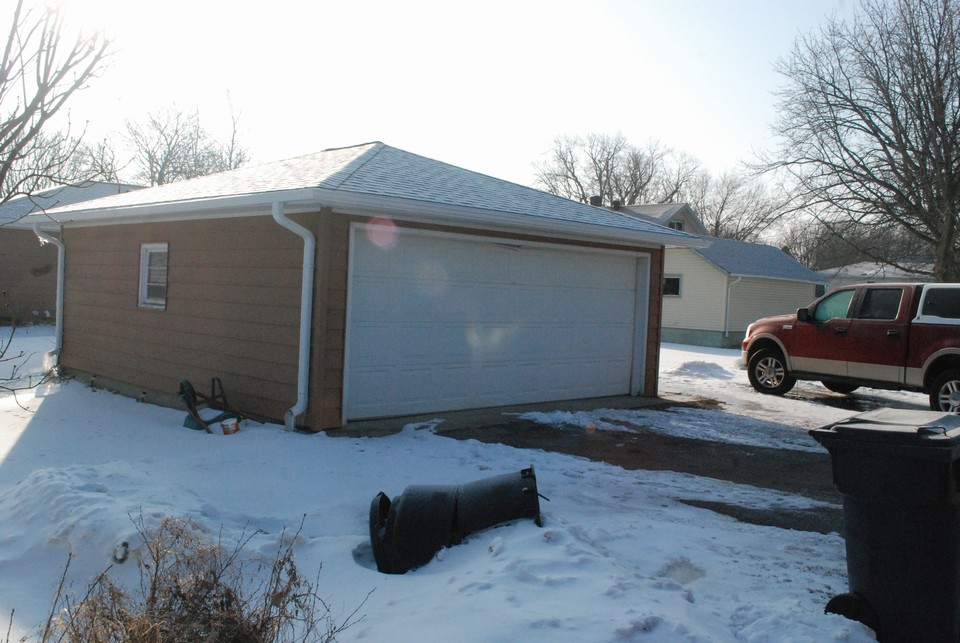 double detached garage