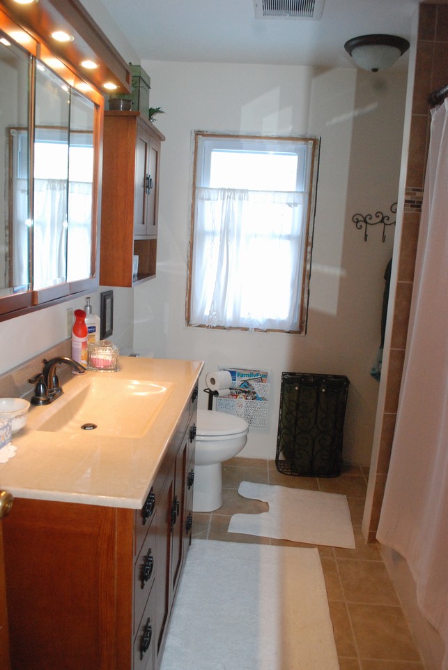 updated main floor bath room