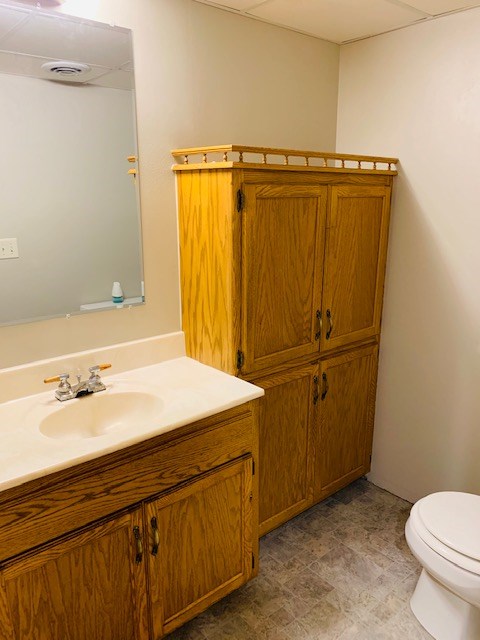 full bath on lower level