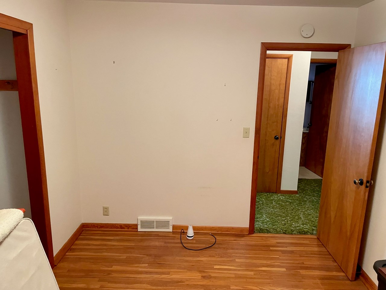 bedroom 1 of 3-nice hardwood floors