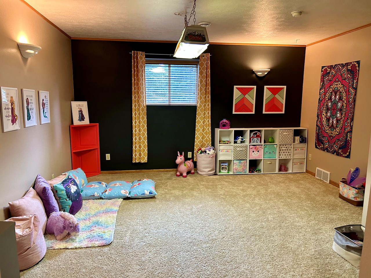 extra room/space in basement