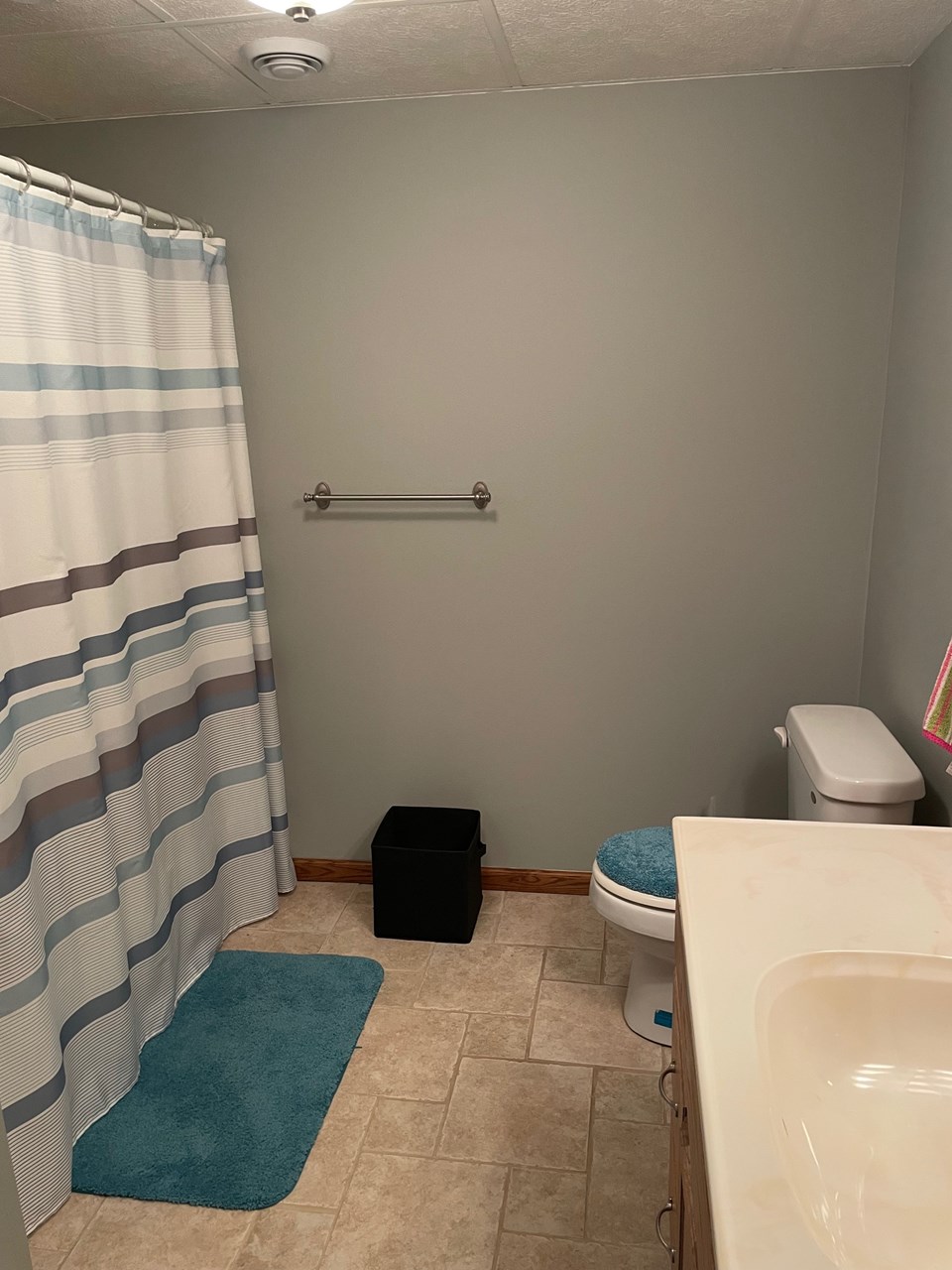 full bath on lower level