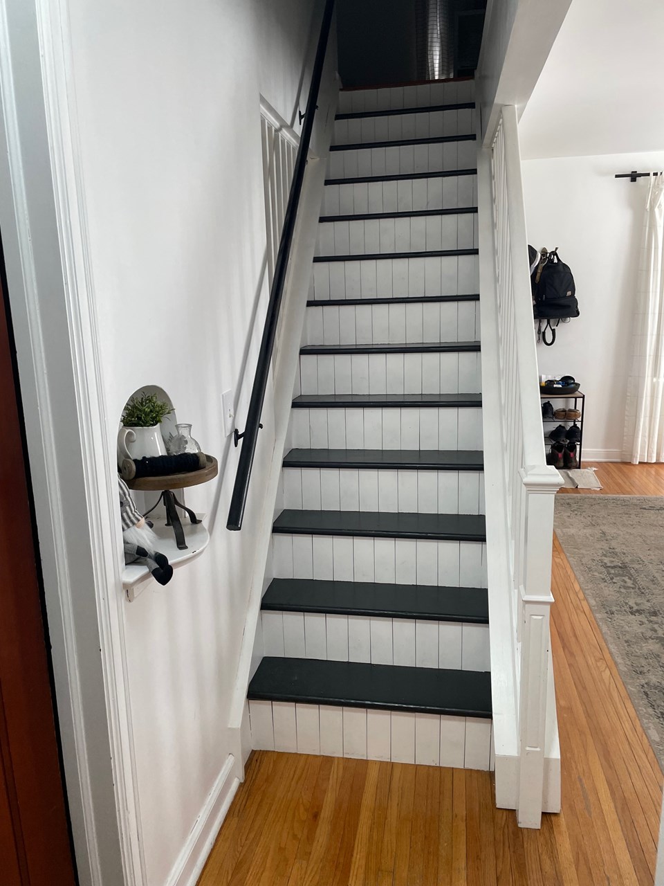 stairway to upper level