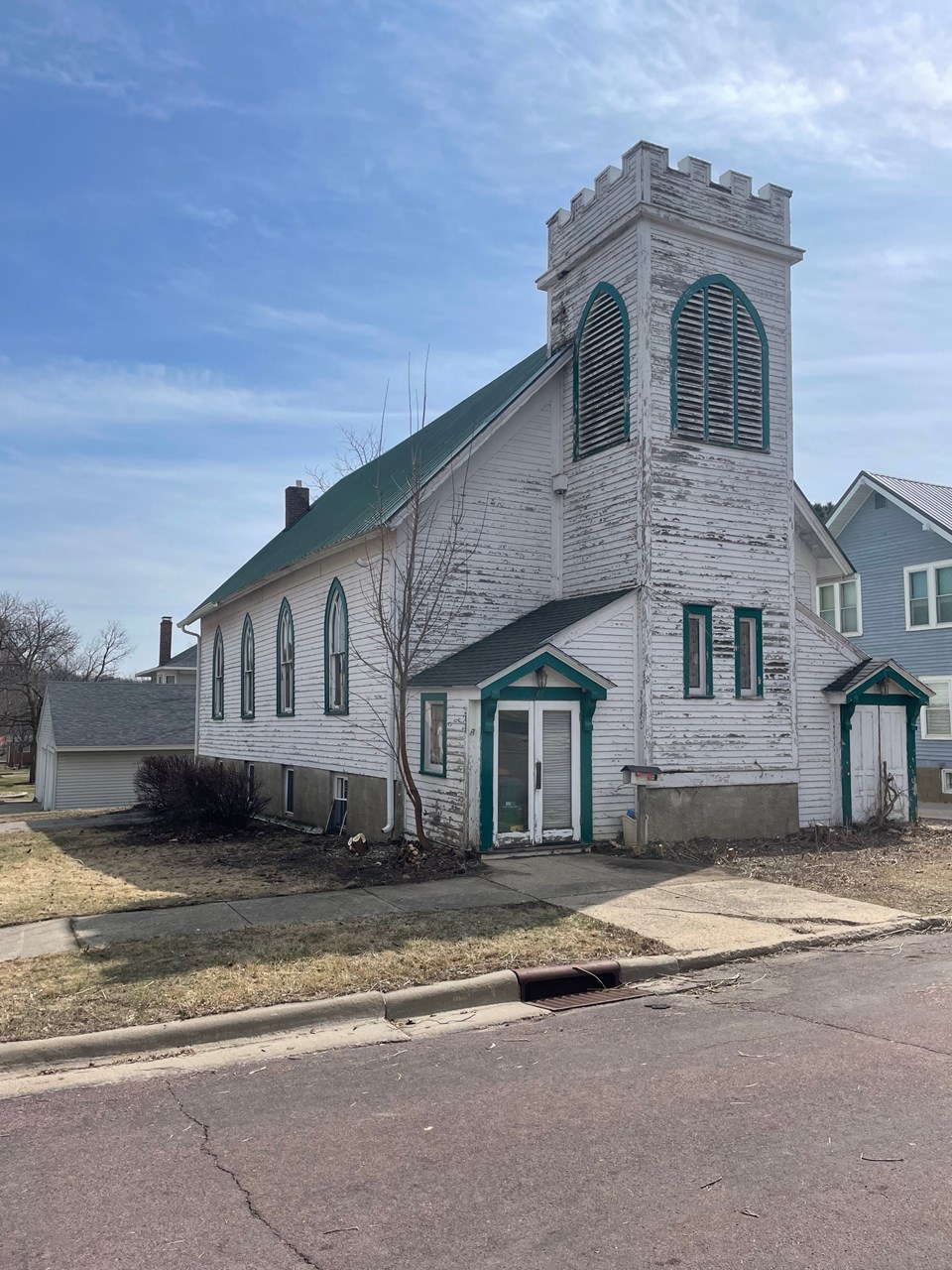 fixer upper...old church with potential for family living