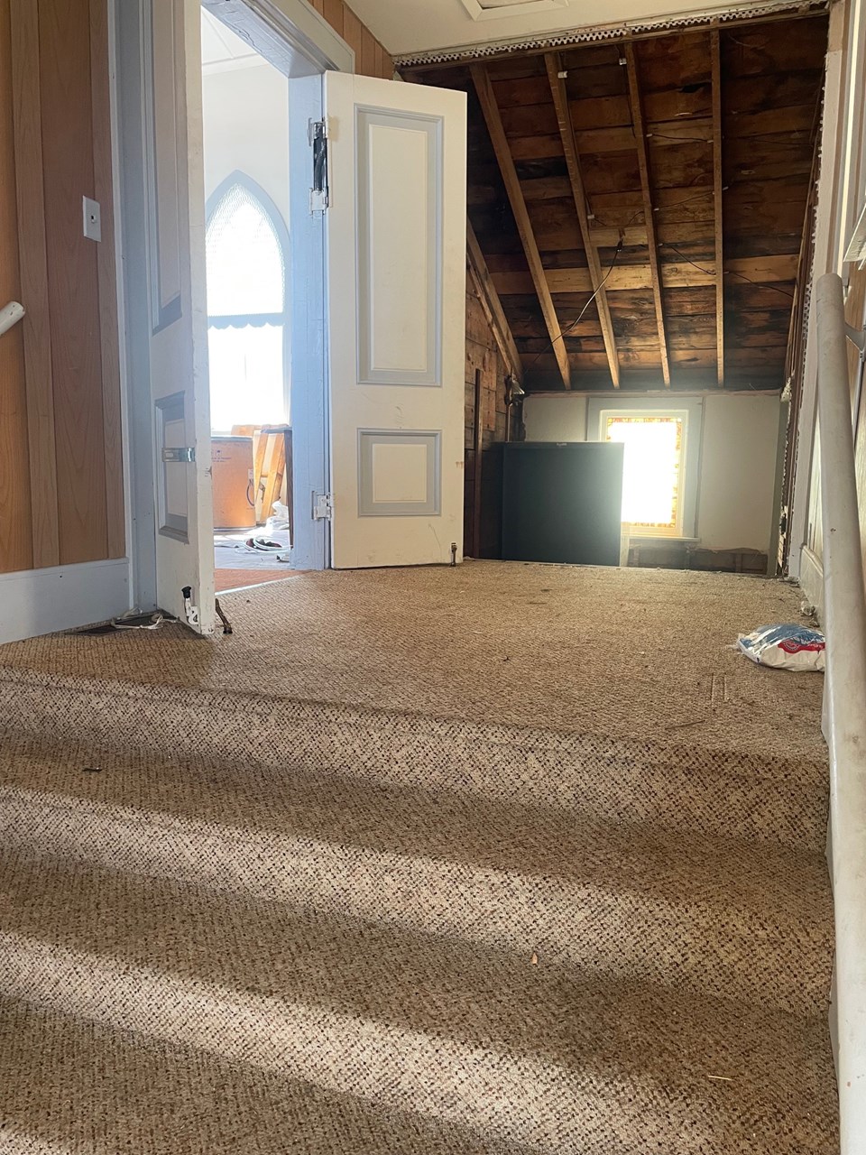 main entry upstairs