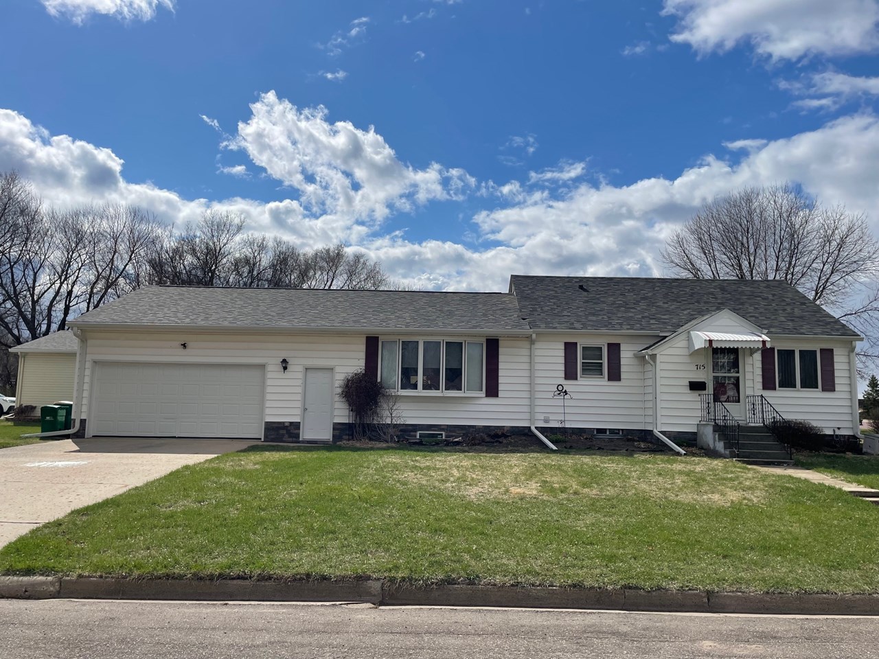 four bedroom home on a corner lot close to schools
