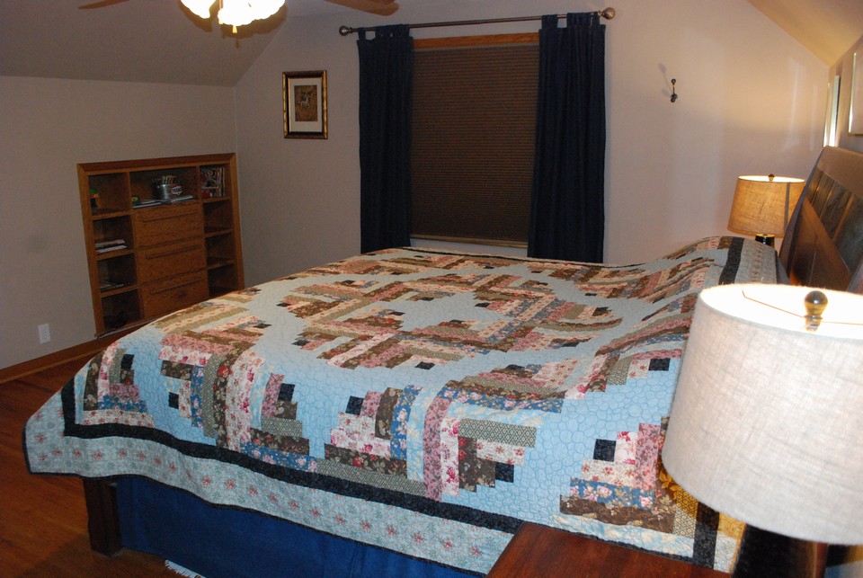 second bedroom on upper level or master bedroom