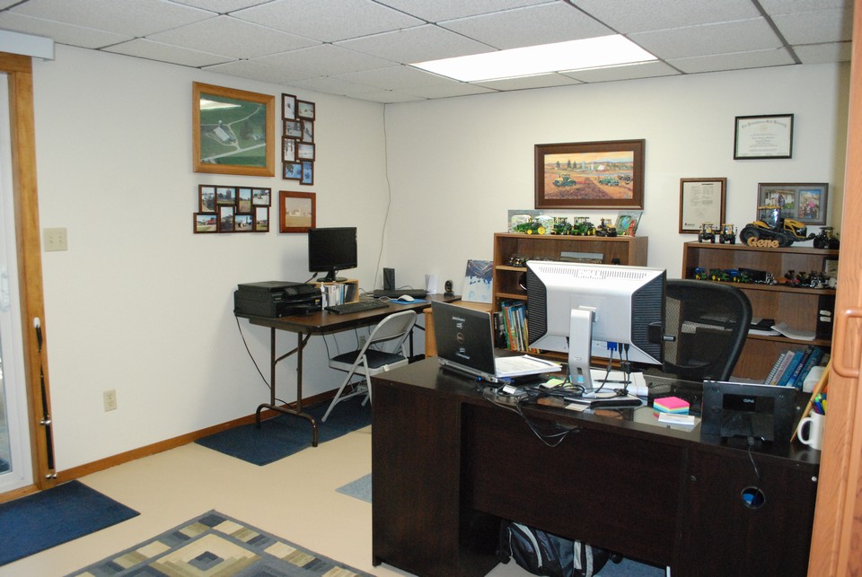 office on lower level