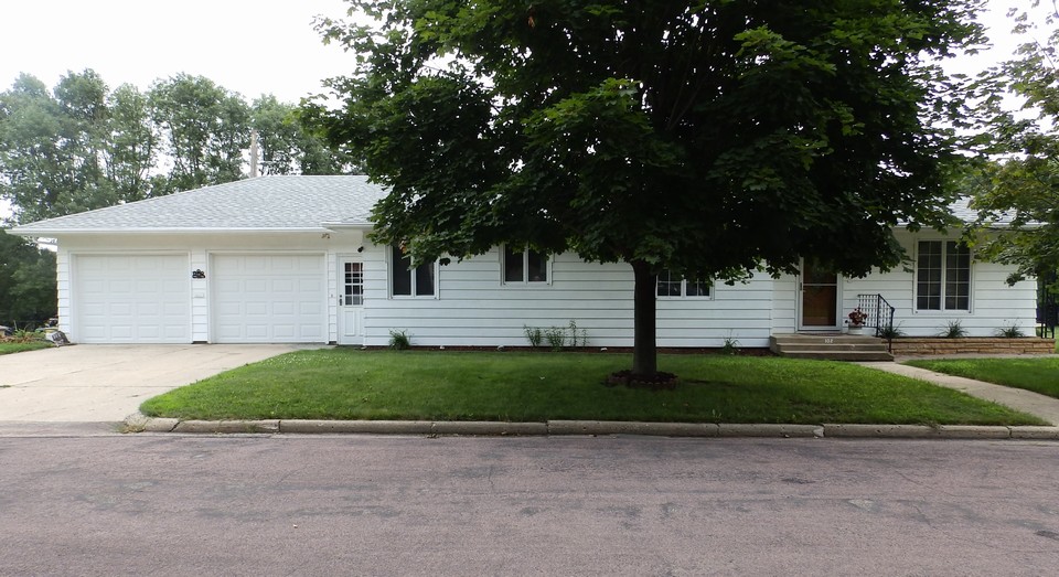 great two bedroom home on a corner lot