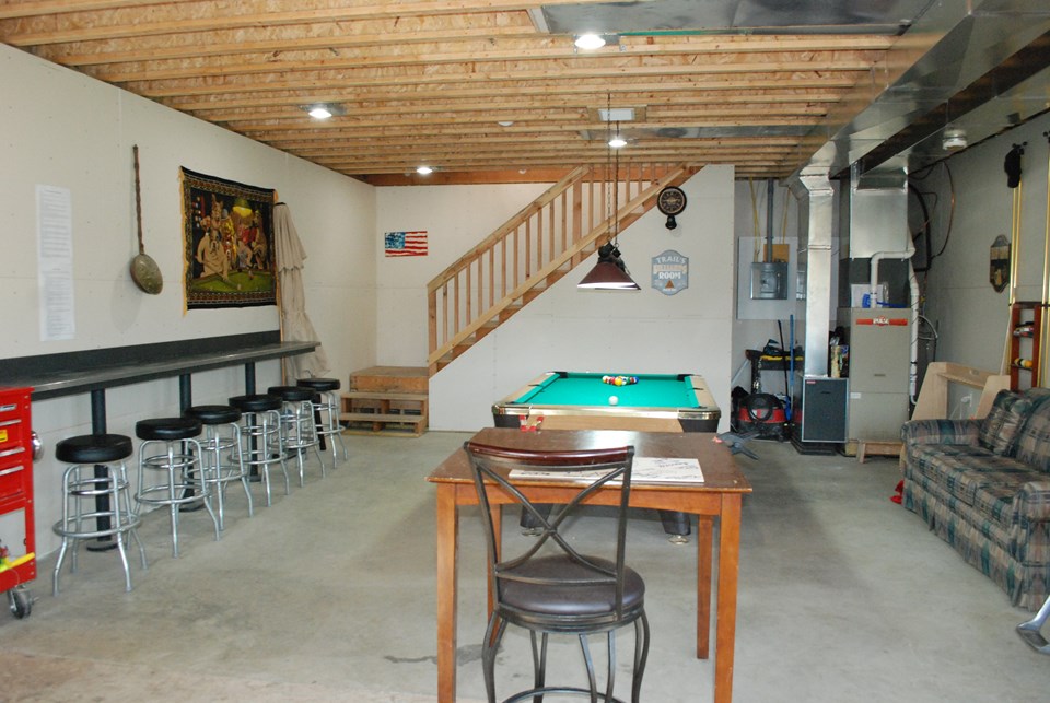 lower level with walk-out to patio