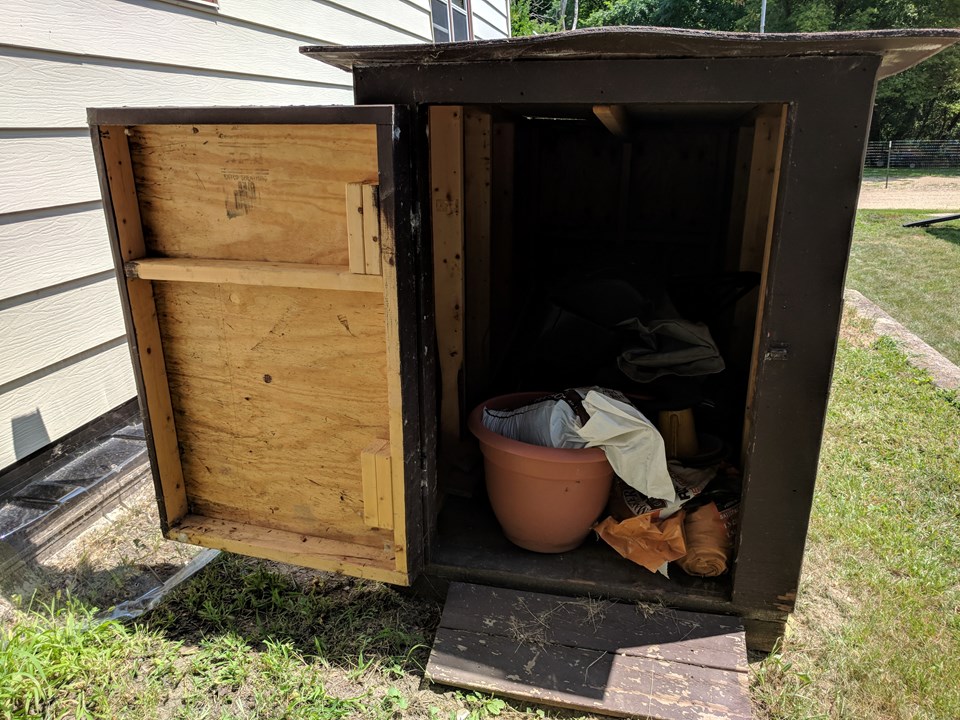 small storage shed