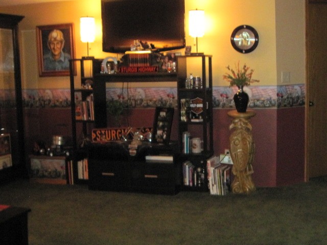 downstairs family room