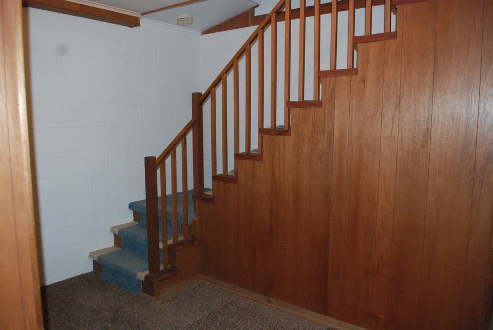 lower level stairs landing
