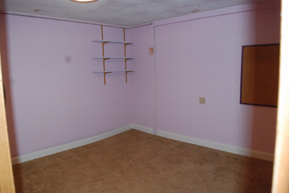 storage room in lower level