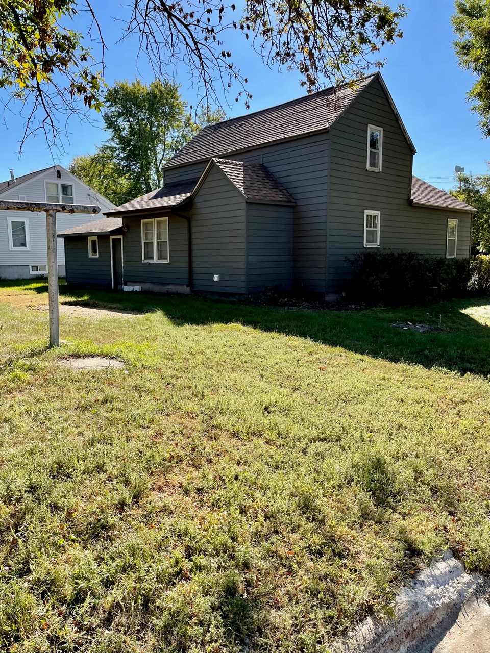 newer siding and roof
