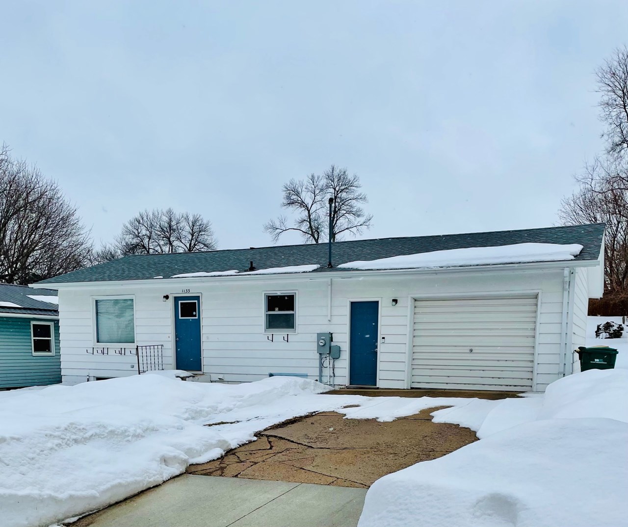 nice starter home with two bedroom and a single attached garage