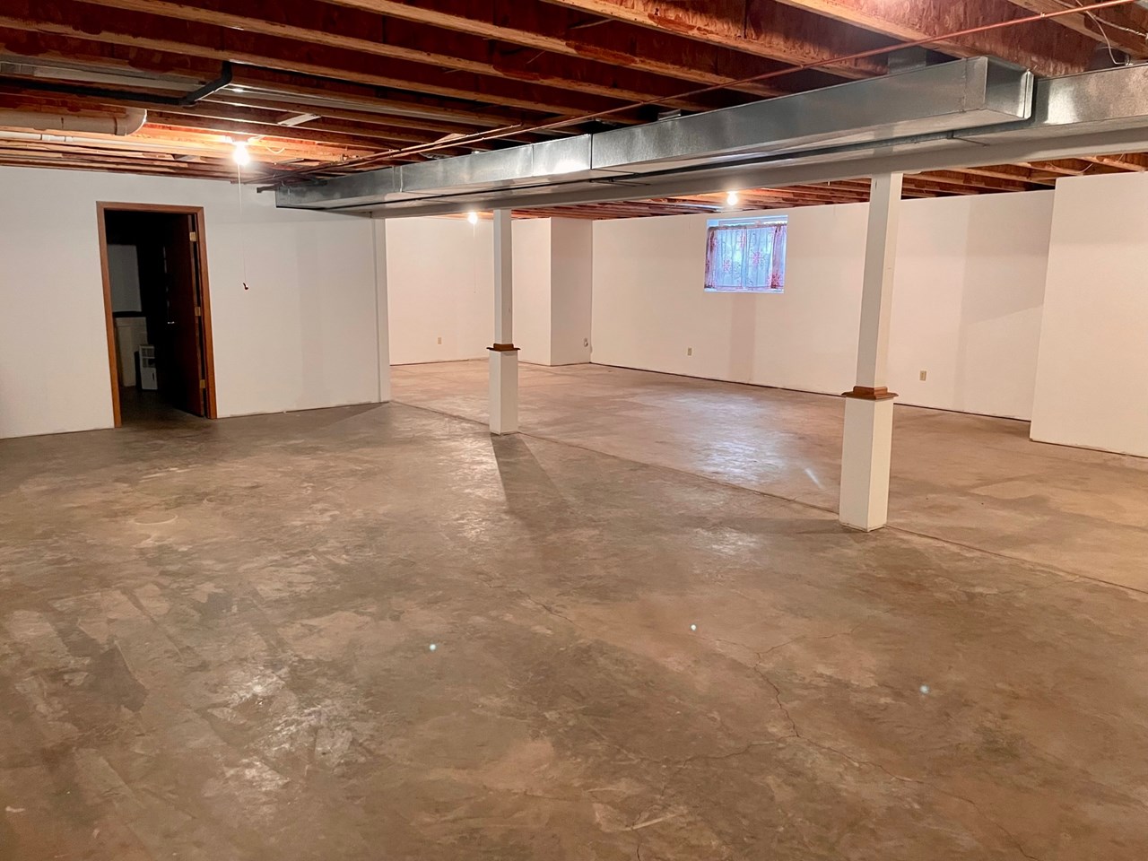 lots of potential to add bedroom or large family room with lots storage