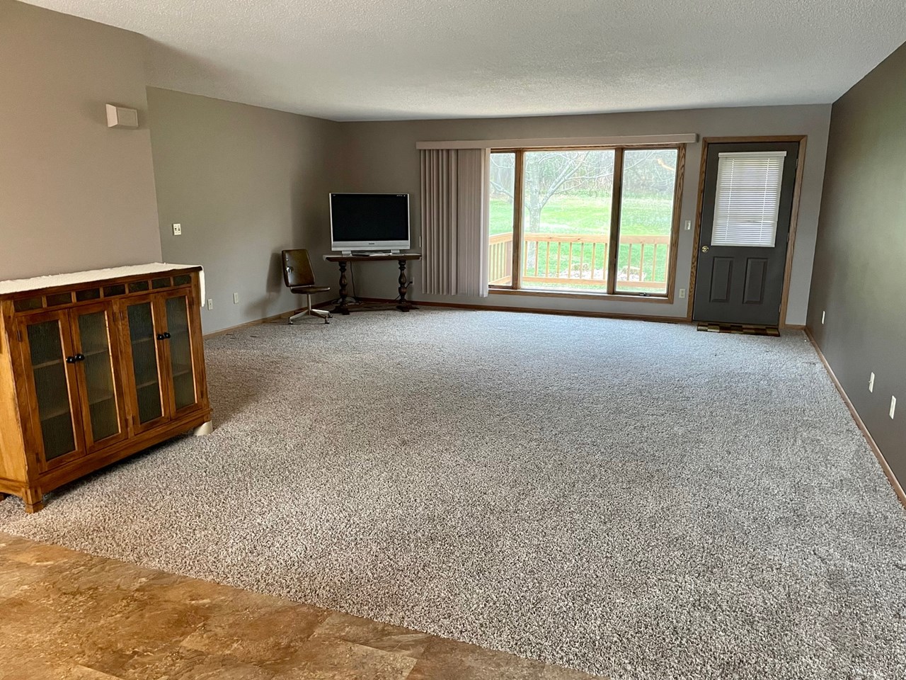 living room with access to deck-new 2023