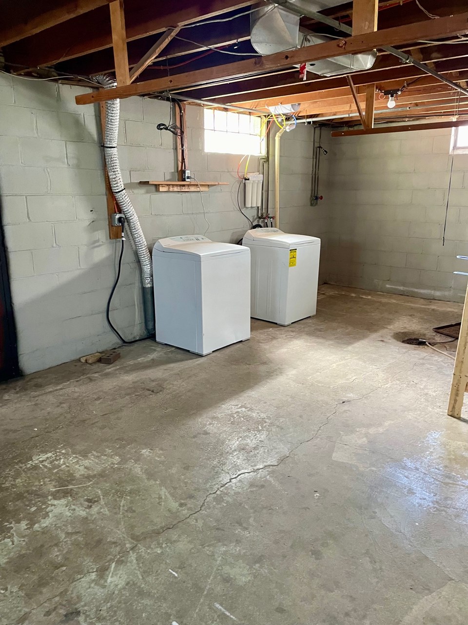 laundry area