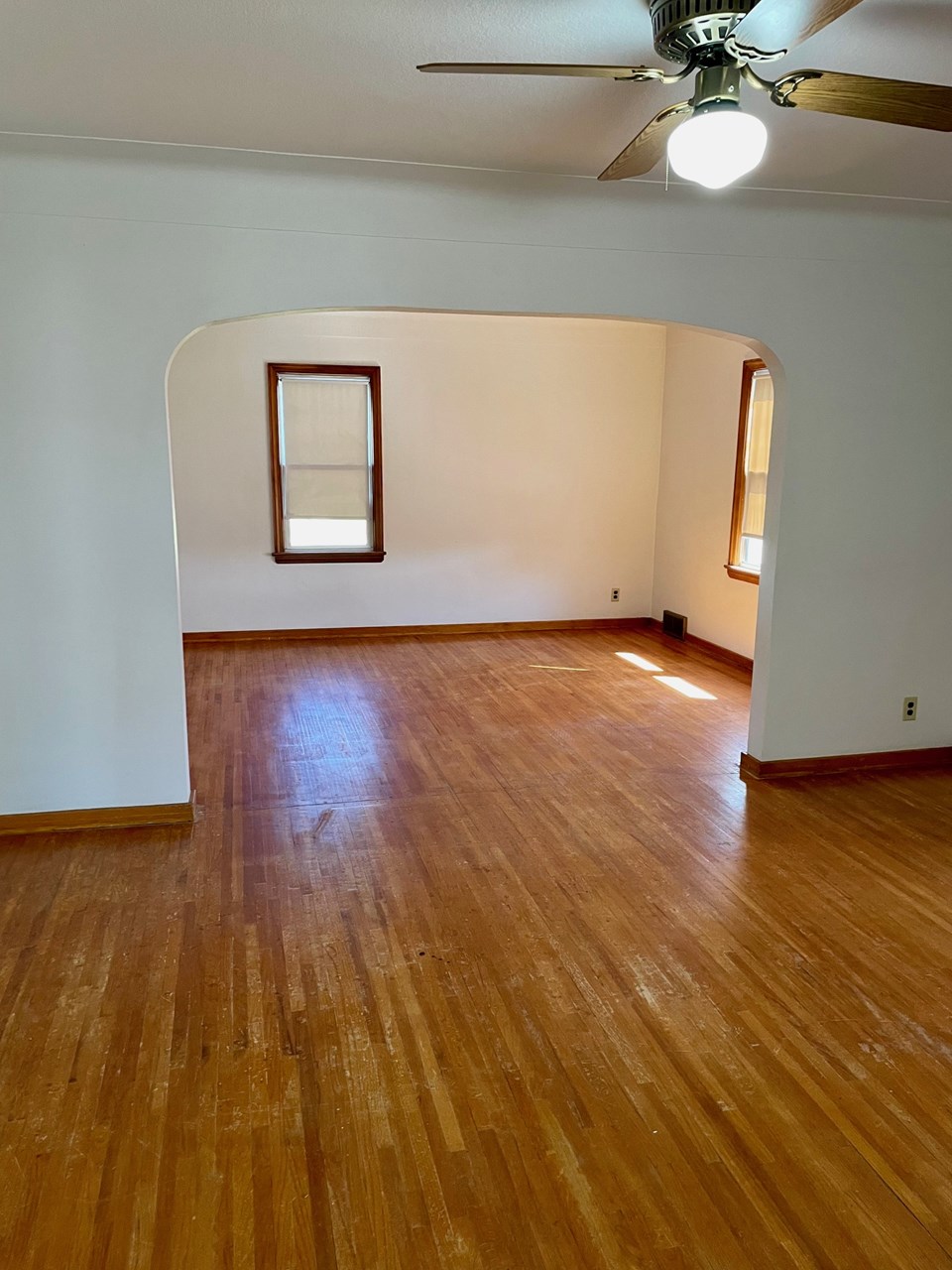 dining room to living room all wood floors
