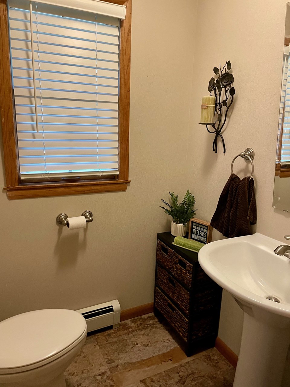 1/2 bath on main floor