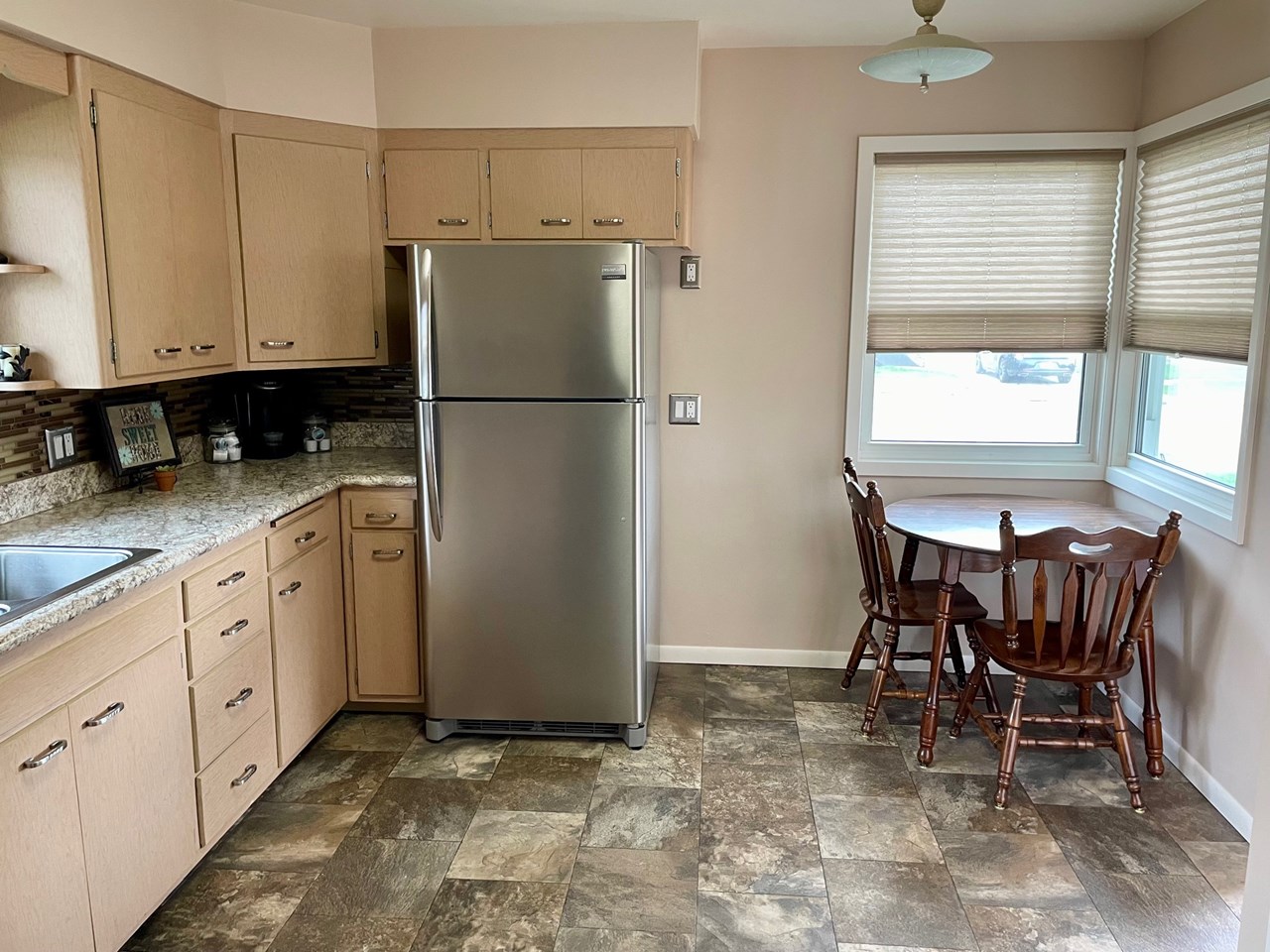 kitchen with a breakfast nook
