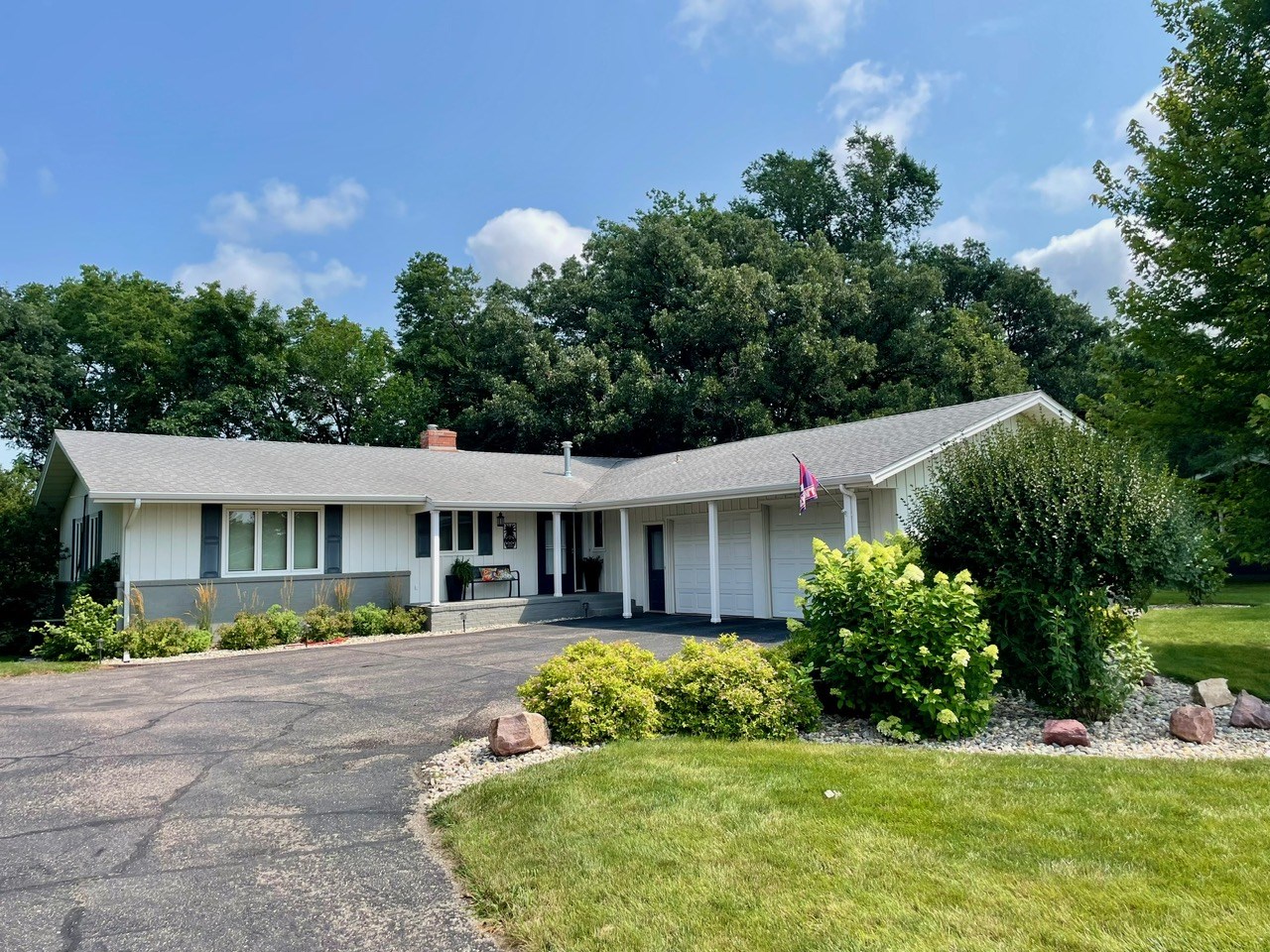 beautiful three bedroom home with many new updates...private backyard