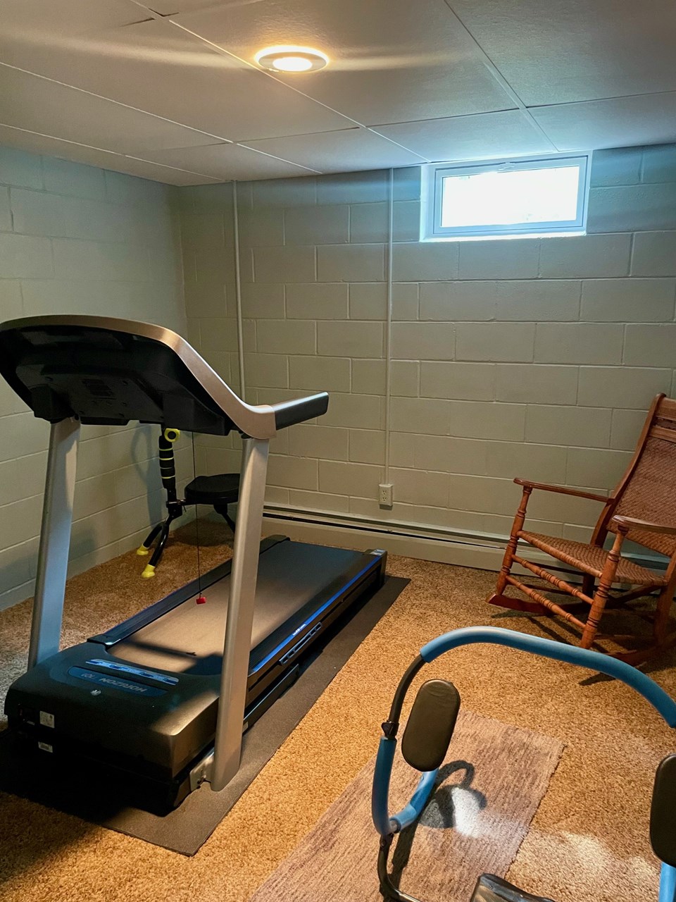 work-out room or potential 4th bedroom