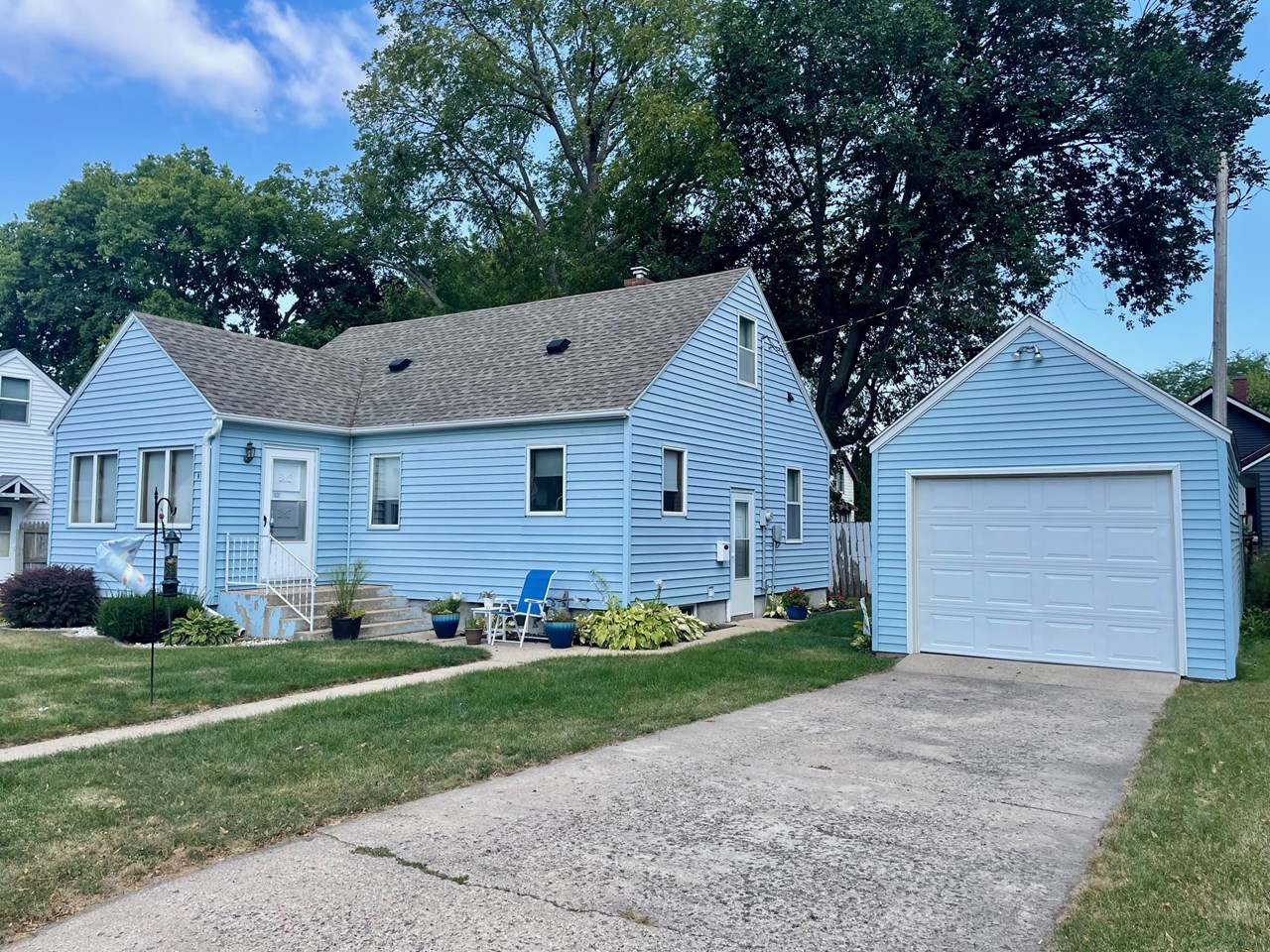 nice starter home...two bedrooms with a small yard