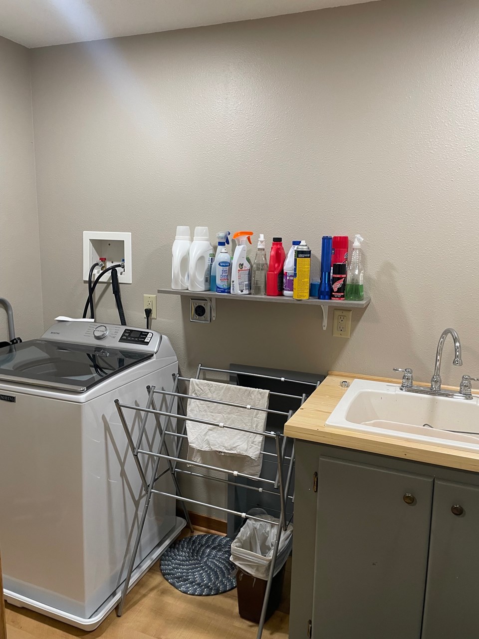 laundry area on main level