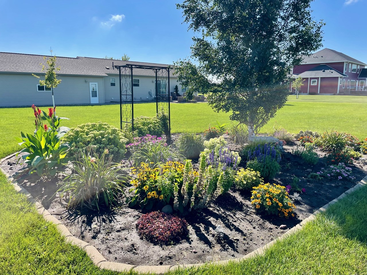 gorgeous perennial flower beds