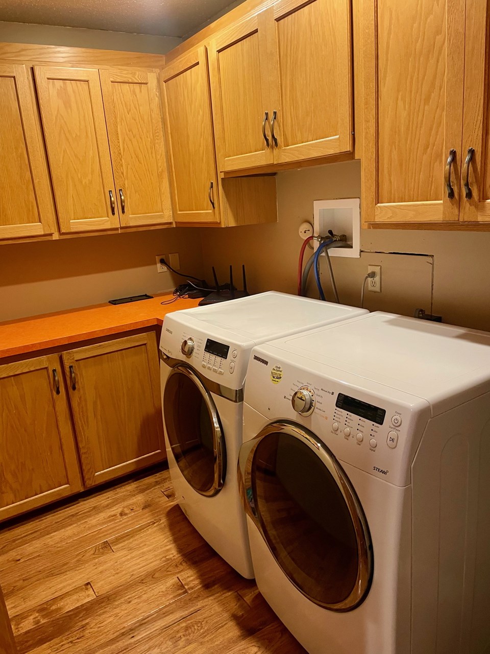 main floor laundry room