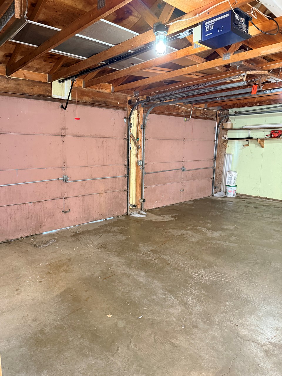 double attached garage