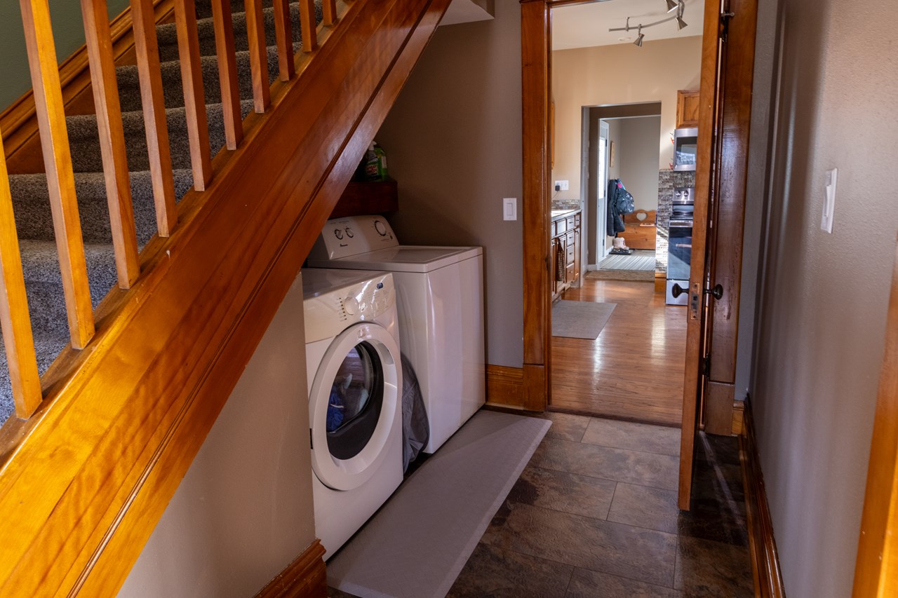 main floor laundry