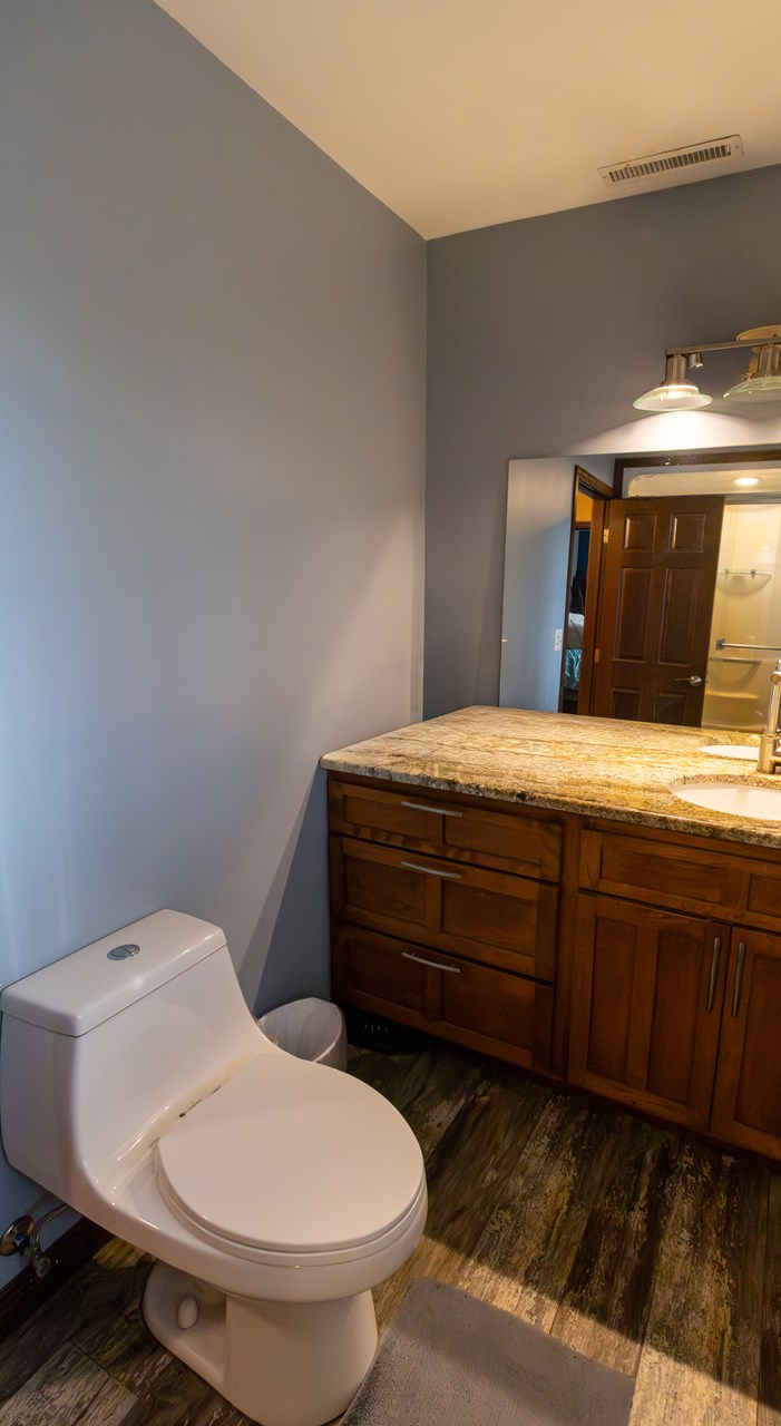 full bathroom upstairs