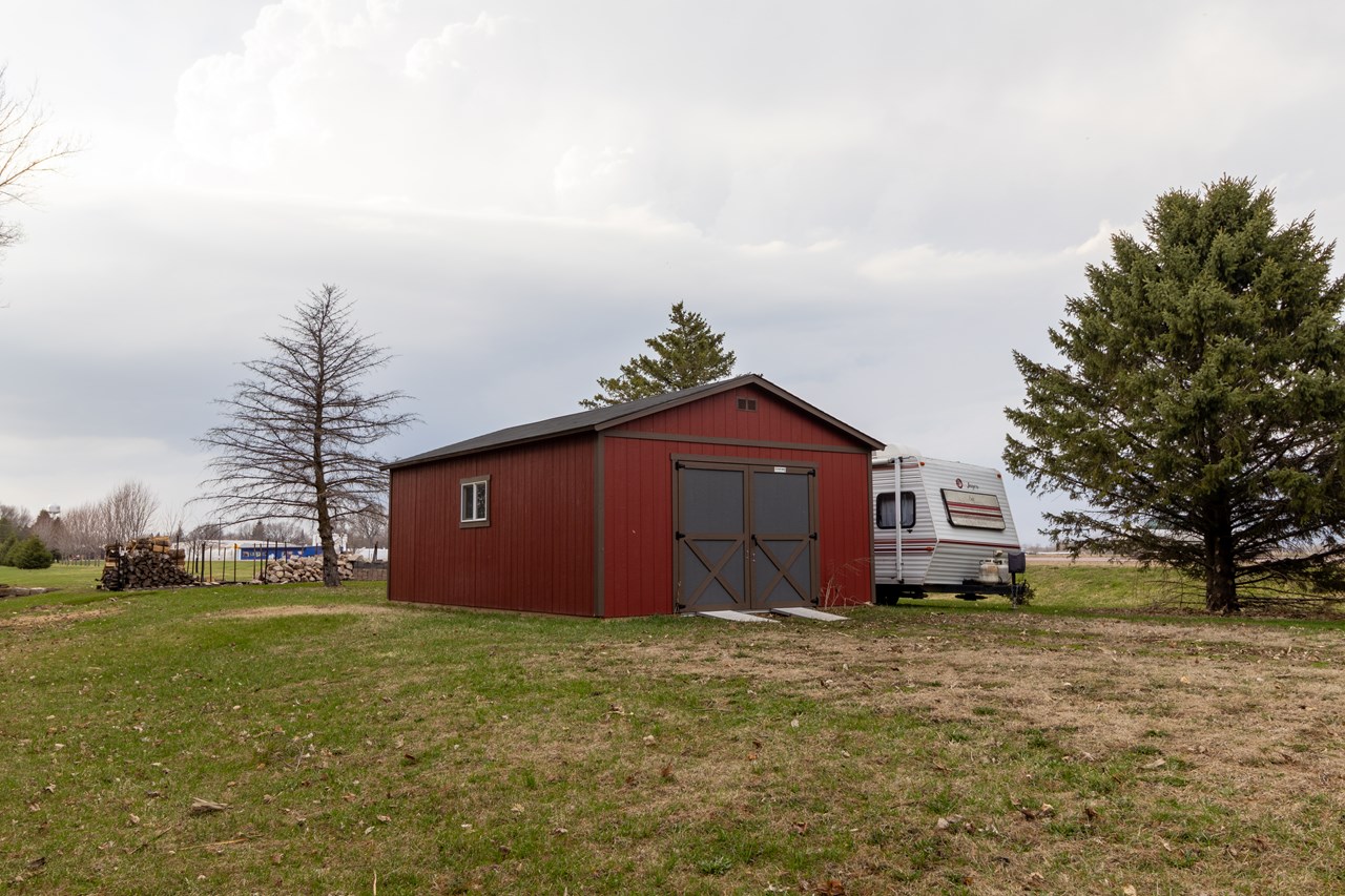 1 of 3 sheds on the property there are three sheds on the property (10x12, 16x24, 6x7).