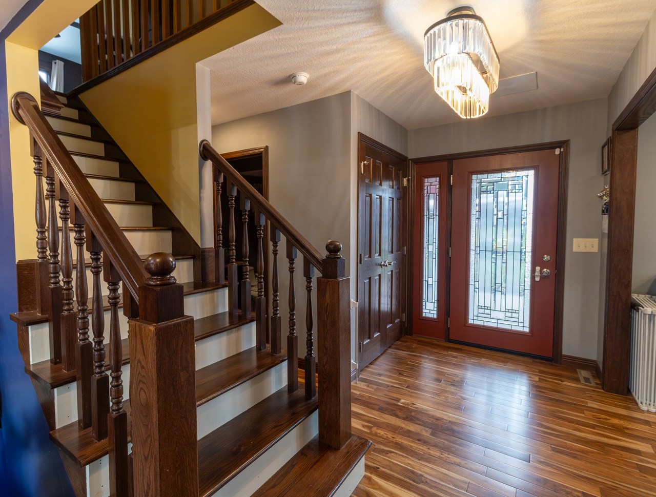 staircase + entryway