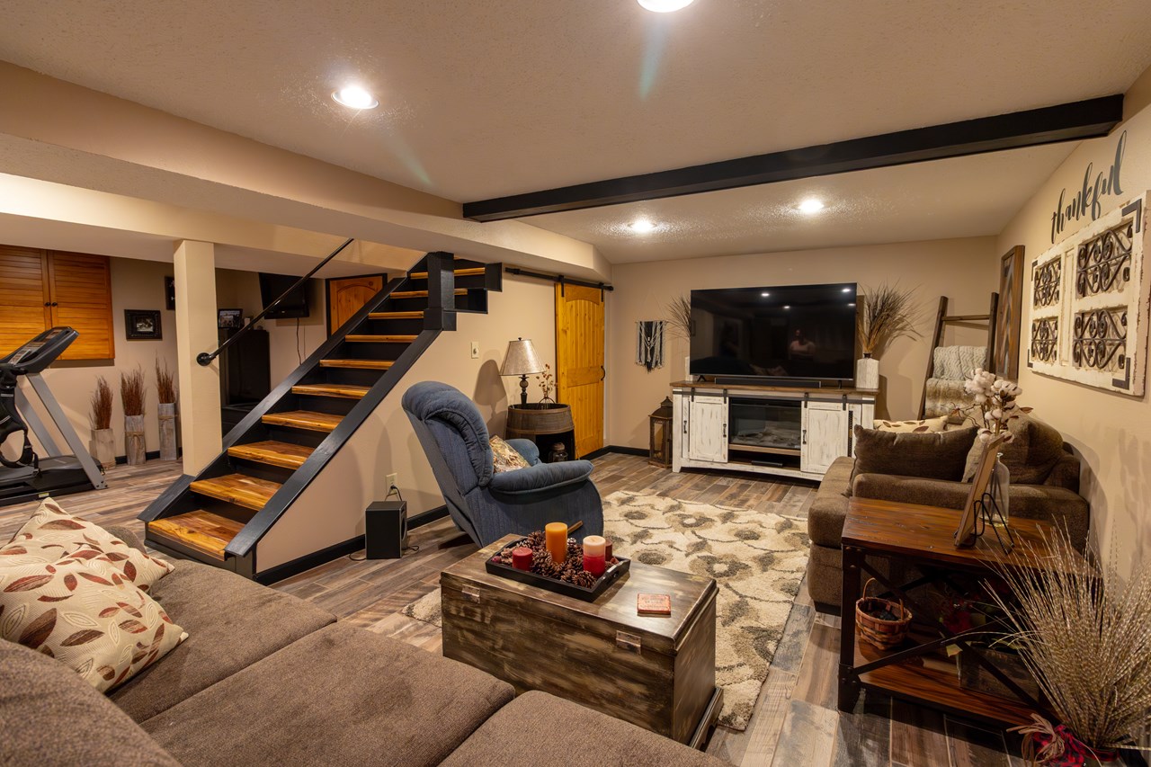 downstairs living room