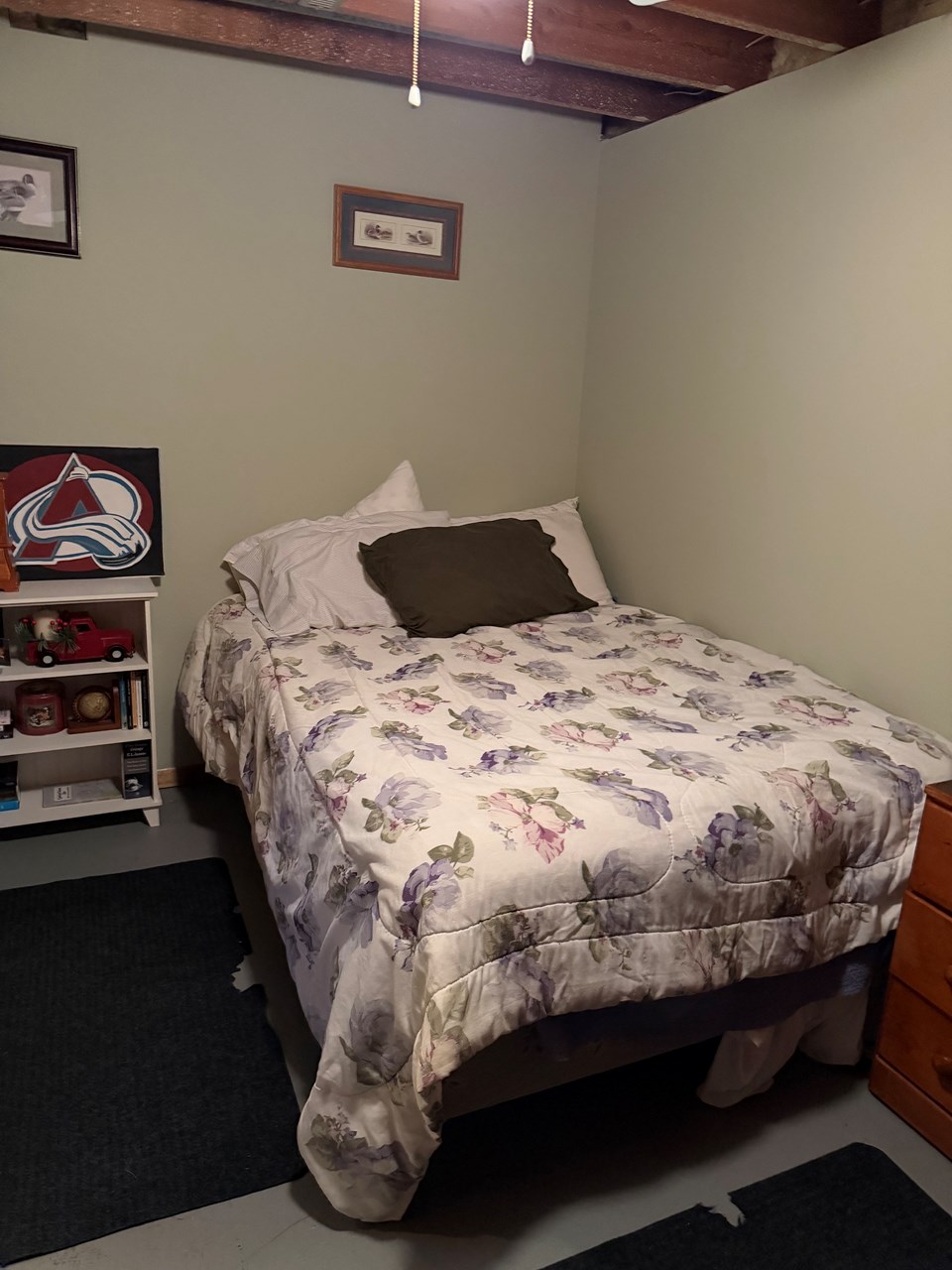 potential bedroom or more storage area