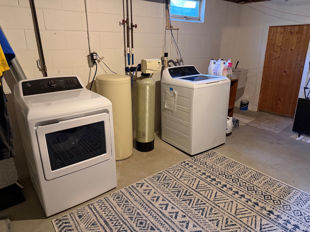 laundry and utility area