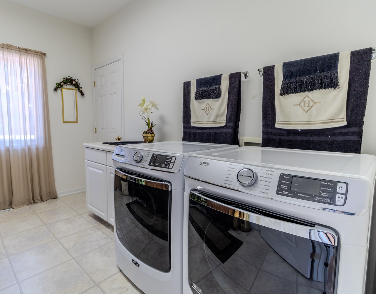 main level laundry